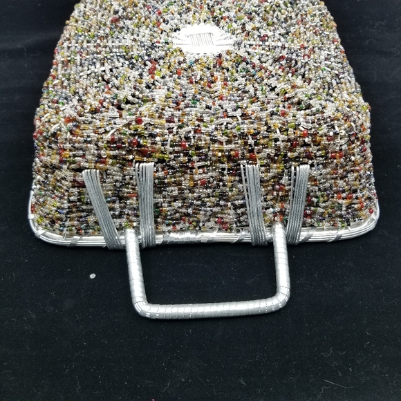 Handmade Square Aluminum Seed Bead Wire Basket - Picture 10 of 12